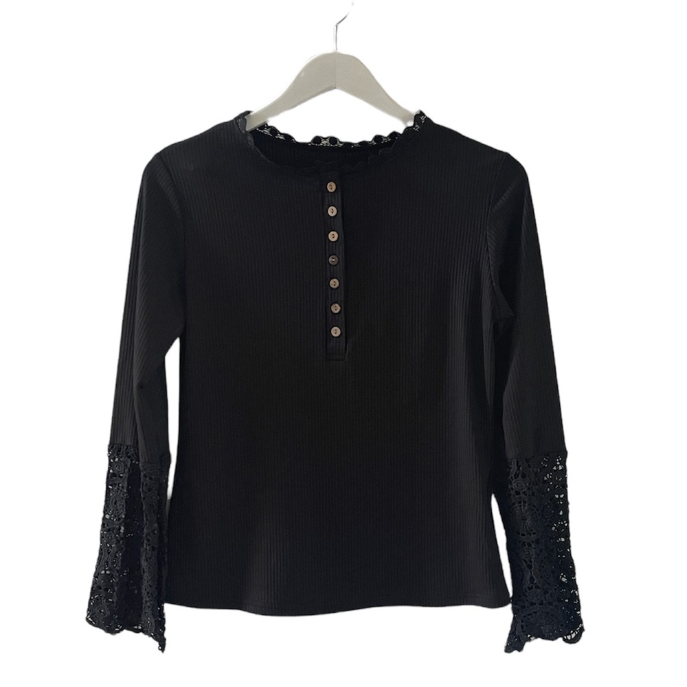 Black Lace Top